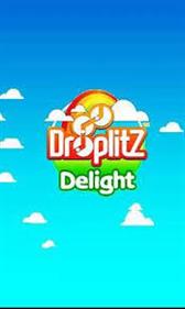 Droplitz Delight - Screenshot - Game Title Image