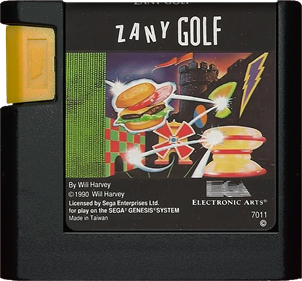 Zany Golf - Cart - Front Image