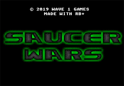 Saucer Wars - Screenshot - Game Title Image