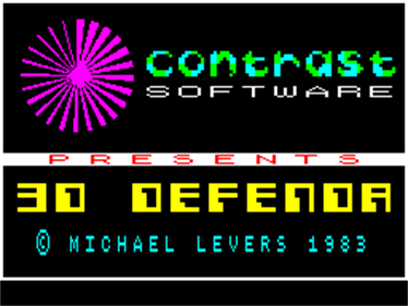 3D Defenda - Screenshot - Game Title Image
