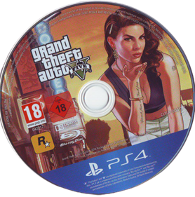 Grand Theft Auto V - Disc Image