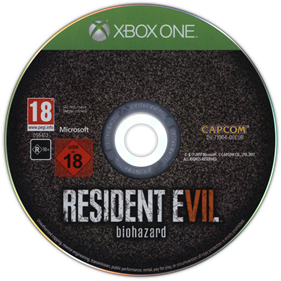 Resident Evil 7: Biohazard - Disc Image