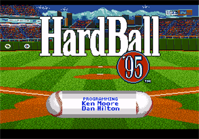 HardBall '95 - Screenshot - Game Title Image