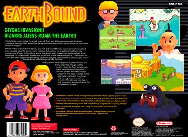 EarthBound - Box - Back Image