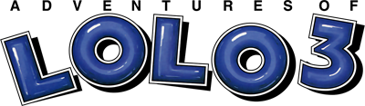 Adventures of Lolo 3 - Clear Logo Image