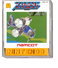 Xevious - Box - 3D Image