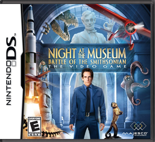 Night at the Museum: Battle of the Smithsonian: The Video Game - Box - Front - Reconstructed Image