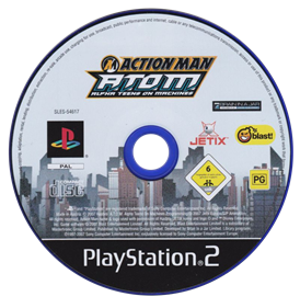 Action Man A.T.O.M.: Alpha Teens on Machines - Disc Image