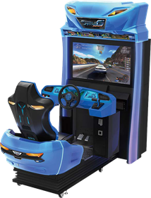 Storm Racer G - Arcade - Cabinet Image