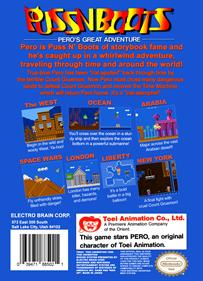 Puss 'n Boots: Pero's Great Adventure - Box - Back Image