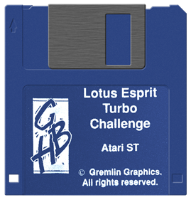 Lotus Esprit Turbo Challenge - Fanart - Disc Image