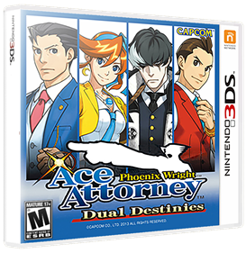 Phoenix Wright: Ace Attorney: Dual Destinies - Box - 3D Image