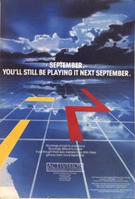 September - Advertisement Flyer - Front Image
