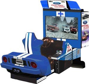 Ford Racing: Full Blown - Arcade - Cabinet Image