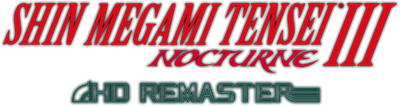 Shin Megami Tensei III: Nocturne HD Remaster - Clear Logo Image