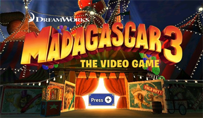 Madagascar 3: The Video Game - Screenshot - Game Title Image