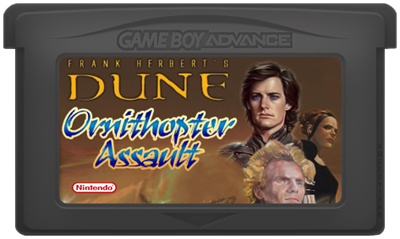 Dune: Ornithopter Assault - Fanart - Cart - Front Image