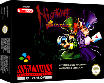 Nightmare Busters - Box - 3D Image