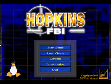 Hopkins FBI - Screenshot - Game Title Image