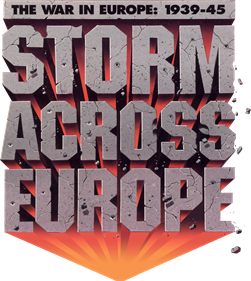 Storm Across Europe: The War in Europe: 1939-45 - Clear Logo Image