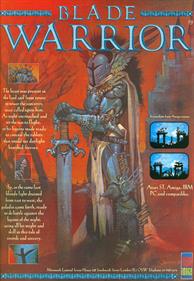 Blade Warrior - Advertisement Flyer - Front Image