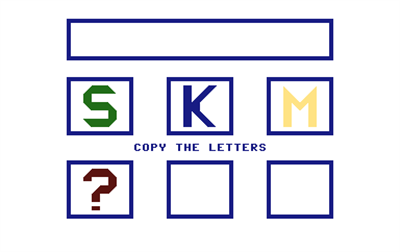 Letter Sequences / Long & Short - Screenshot - Gameplay Image
