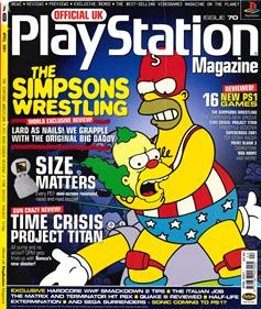 Official UK PlayStation Magazine: Demo Disc 70 - Advertisement Flyer - Front Image