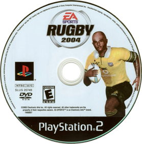 Rugby 2004 - Disc Image