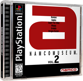 Namco Museum Vol. 2 - Box - 3D Image