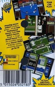 4 Soccer Simulators - Box - Back Image