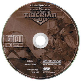 Command & Conquer: Tiberian Sun - Disc Image