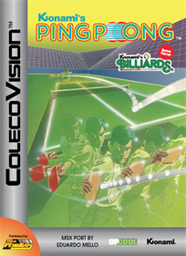 Konami's Ping-Pong - Box - Front Image