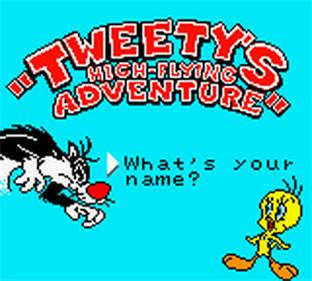 Tweety's High-Flying Adventure - Screenshot - Game Title Image