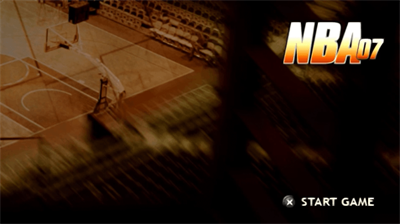 NBA 07 - Screenshot - Game Title Image