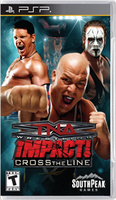 TNA iMPACT! Cross the Line - Box - Front - Reconstructed Image