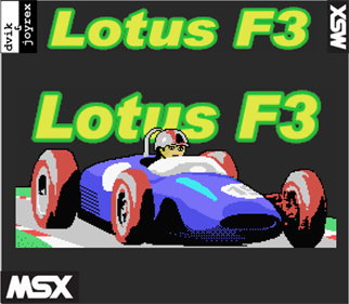 Lotus F3 - Box - Front Image