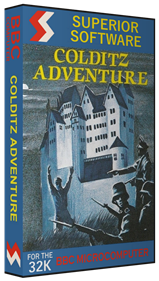 Colditz Adventure - Box - 3D Image