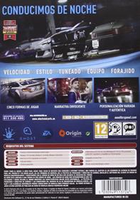 Need for Speed - Box - Back Image