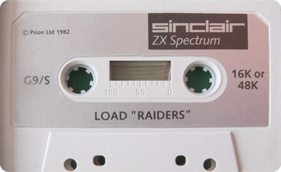 Space Raiders - Cart - Front Image