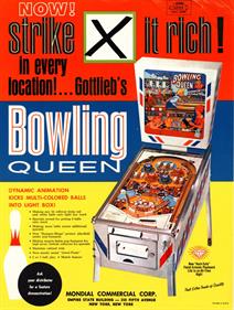 Bowling Queen - Advertisement Flyer - Front Image