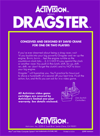 Dragster - Box - Back - Reconstructed Image