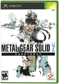 Metal Gear Solid 2: Substance - Box - Front - Reconstructed