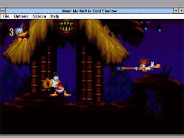 Maui Mallard in Cold Shadow - Screenshot - Gameplay Image