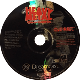 Heavy Metal: Geomatrix - Disc Image