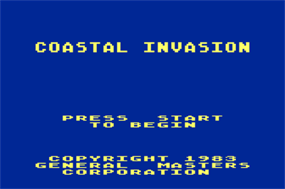 Coastal Invasion - Screenshot - Game Title Image