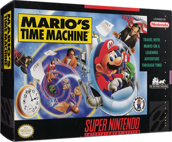 Mario's Time Machine - Box - 3D Image