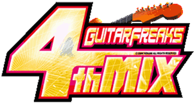 Guitar Freaks: 4th Mix - Clear Logo Image