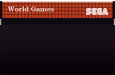 World Games - Cart - Front Image