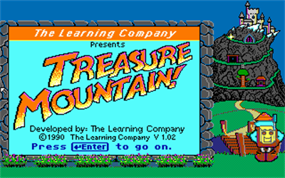 Super Solvers: Treasure Mountain! - Screenshot - Game Title Image