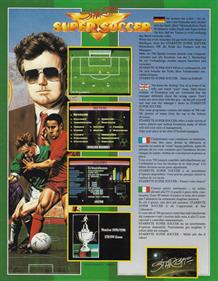 Starbyte Super Soccer - Box - Back Image